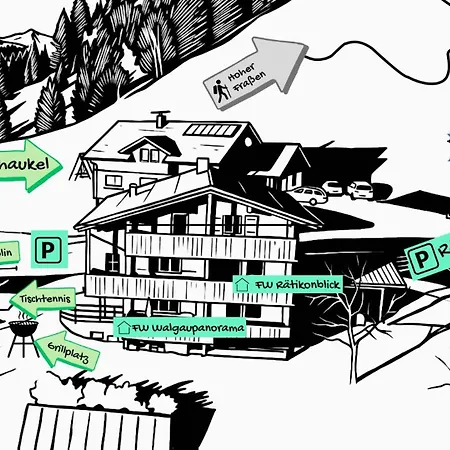 Urlaub Am Obermahd * Ludescherberg
